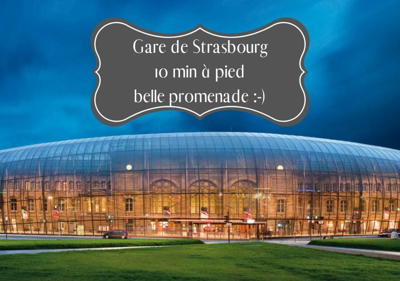 ☆ Charmant Studio ☆ Calme & Lumineux - Centre Ville ☆ Strasbourg Kültér fotó